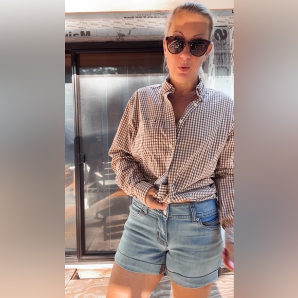 Ralph Lauren Checkered Button Down - Picture 2 of 3